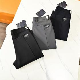 谱拉达25ss 冬季新款男士弹力休闲商务厚款西裤长裤！