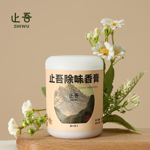 【止吾除味香膏】 胖东来同款除味神器  自然植萃香气 车载香膏 商品图1