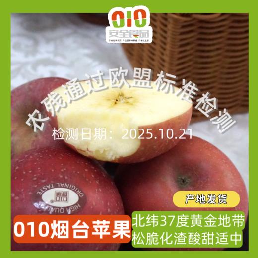 【积分兑换】010山东烟台红富士  酸甜适中  果肉松脆  皮略厚 带皮啃更香  北纬37度 黄金维度带 150年种植历史 商品图0