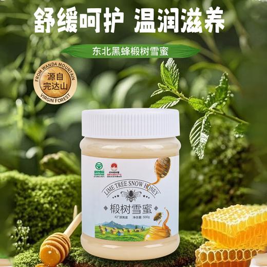 疯抢中！！【买盒装送新年手提礼袋】【完达山·黑蜂椴树雪蜜】Gi地理标志/欧盟有机/绿色食品认证 花香浓郁 甘甜适口 老人小孩都能吃 商品图0