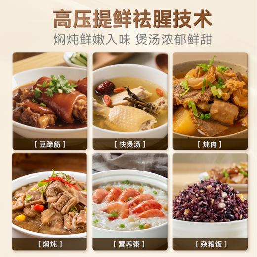 【压力煮饭更Q弹更香甜】大宇变压瞬沸电压力锅DY-YLG07 煮饭焖炖二合一 10min保压速煮饭 双向翻滚加热 6大菜单 珐琅油内胆 5L大容量能煮20碗饭 商品图2