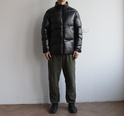 M0nc法萌 Y0nne 斜纹拼接可拆卸连帽羽绒服外套 YR188 商品图4