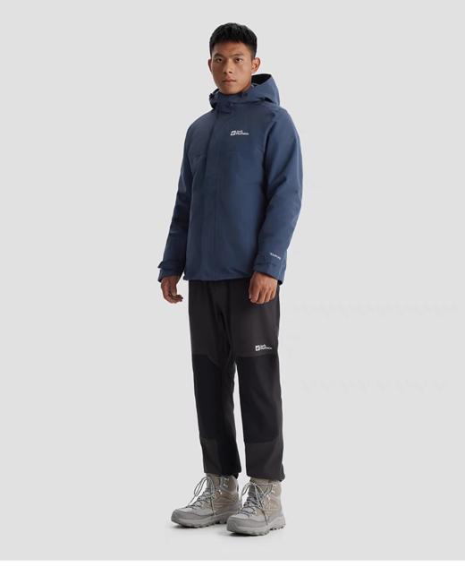 【云粉节】【7折】6楼JACKWOLFSKIN狼爪ALTENBERG男士户外防水抓绒三合一冲锋衣A61864A-C0412吊牌价2599折后价1819 商品图1