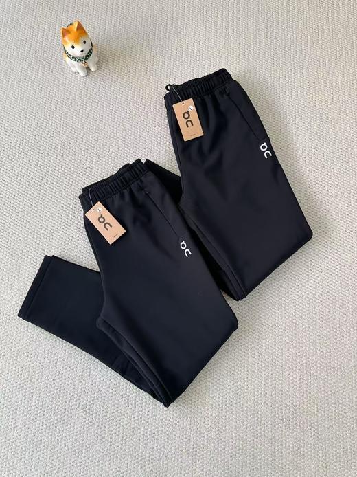 ON昂跑秋冬加绒软壳直筒长裤 商品图1