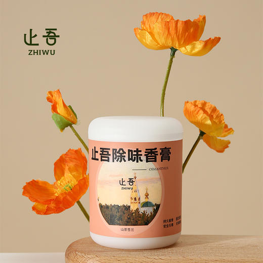 【止吾除味香膏】 胖东来同款除味神器  自然植萃香气 车载香膏 商品图4