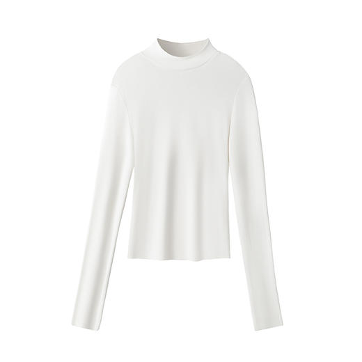 内茵丨三种领型轻暖打底衫 商品图9