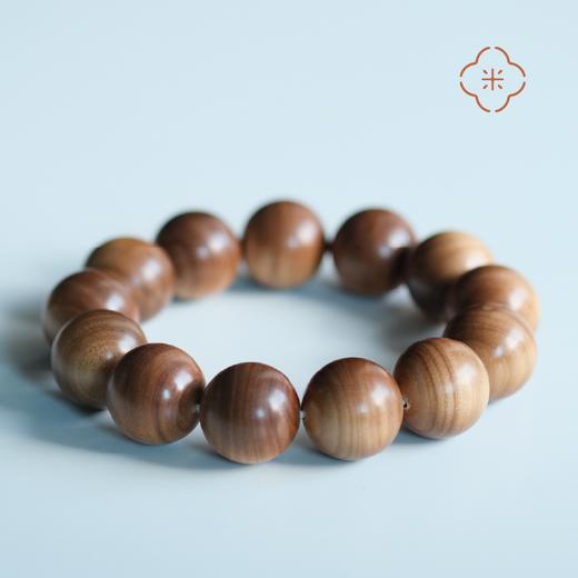 米马饰物 难见大尺寸横纹黑肉老山檀 手钏手持念珠 值得收藏 商品图3