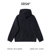 WT311SDSA男士秋冬新款痞帅男装高级感简约撞色线条拉链连帽卫衣百搭潮 商品缩略图4