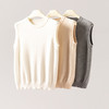 加分单品！圆领baby小山羊绒马甲女宽松纯羊绒坎肩针织背心 商品缩略图2