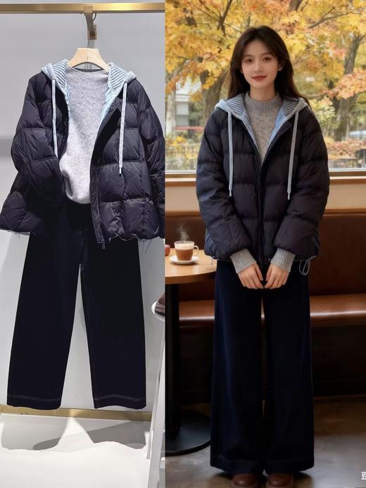 581306织帽韩版羽绒服 商品图7