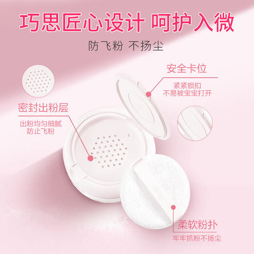 夏季爽身粉痱子粉清爽粉爽肤粉热痱粉吸汗清凉四季通用方便携带 商品图2