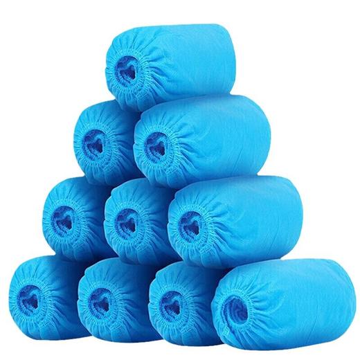 一次性鞋套脚套加厚款防滑耐磨防尘客人家用无纺布鞋套一次性室内 商品图4