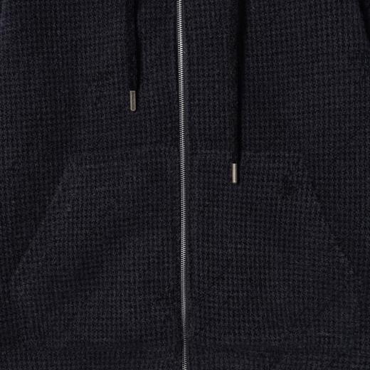 WT311SDSA男士秋冬新款痞帅男装高级感简约撞色线条拉链连帽卫衣百搭潮 商品图2