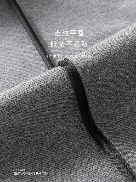 【百图lulu定制】【预售10天发】【羊毛垂垂裤】羊毛醋酸 显腿长 深蓝 保暖牛仔裤 商品图5