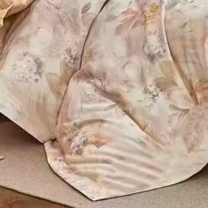 【直送到家】恐龙 100%全棉生态磨毛四件套 若静-灰/ 艾丽-咖 200*230cm 商品图5