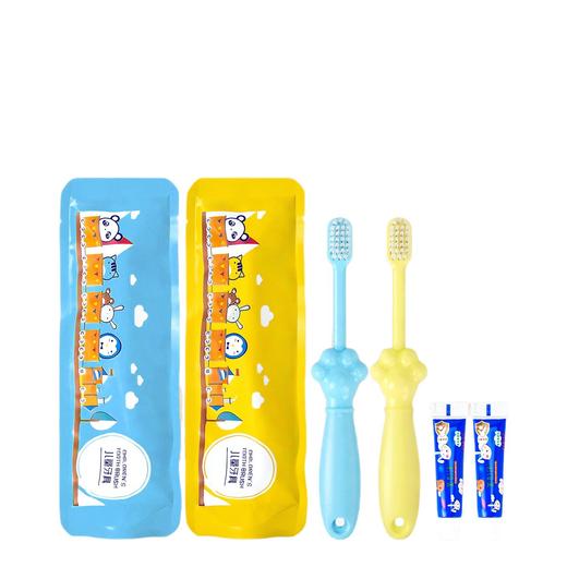 儿童一次性牙刷民宿酒店专用  家用待客旅行便携儿童牙具套装批发 商品图4