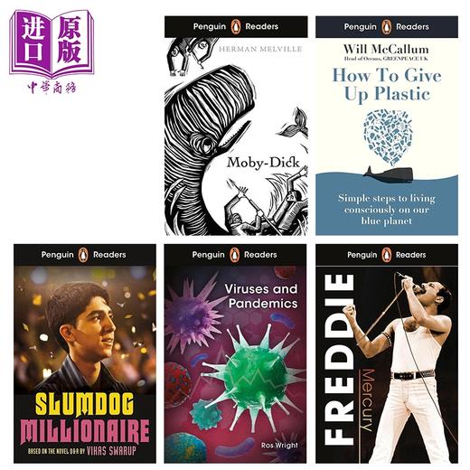 【中商原版】企鹅阅读系列5本套装 英文原版 Penguin Readers ELT Graded Reader 商品图0