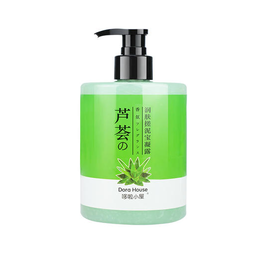 500g大容量芦荟去角质面部死皮黑头滋润保湿清洁收缩毛孔现货批发 商品图4