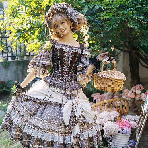 【全款预售】条纹格命 童话黑森林 古典玩偶 Lolita【2026年5月31日起发货】 商品图8