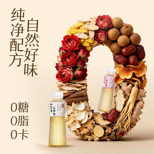 【新品】劲牌持正堂苁蓉人参饮450ml 商品图3