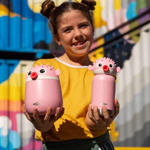 Utillife/兽乐派 保温杯450ml不锈钢女动物卡通水杯高颜值 商品图1