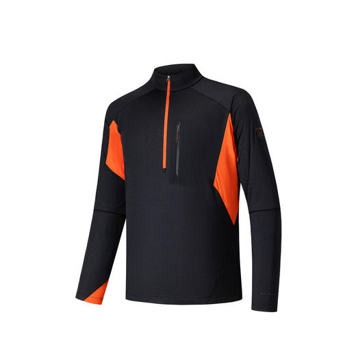 安踏冠军户外系列AGX高海拔徒步OCTA长袖T恤保暖薄绒T恤152540411 商品图1