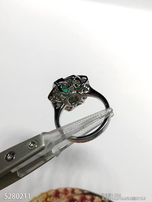 祖母绿戒指【5280211】具体价格微信咨询 商品图4