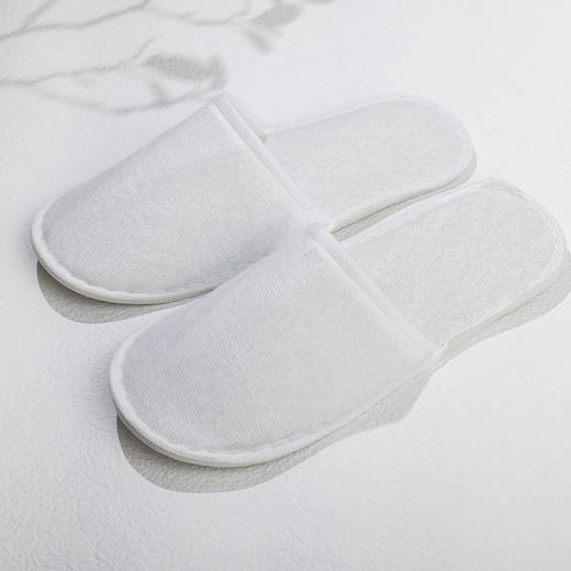 100双五星级宾馆酒店一次性拖鞋防滑加厚底待客旅行美容院批发 商品图3