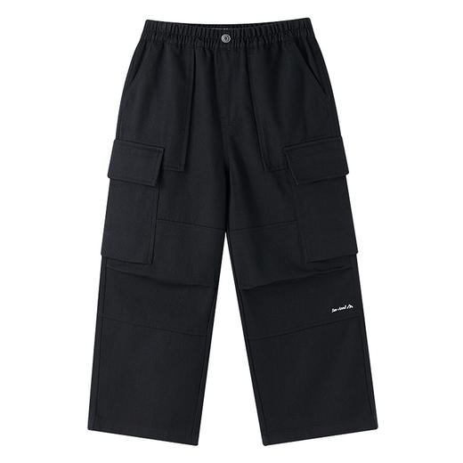 男女童全腰梭织单裤春季新款安奈儿童装EM616547 商品图6