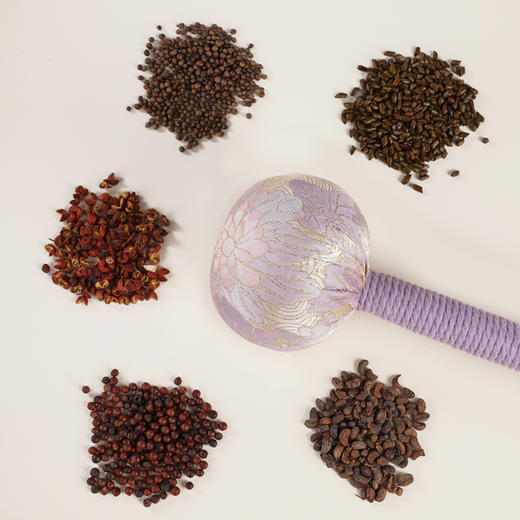 正安 山苍子手锤（紫色款） 五味种子精华配伍 自然芳香小巧精致 用植物的力量温养身体 商品图1