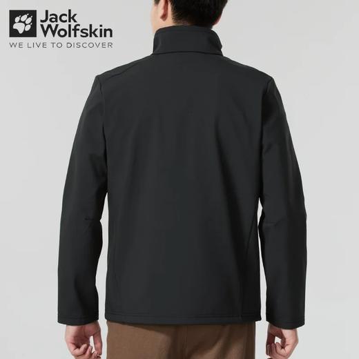 【云粉节】【7折】6楼JACKWOLFSKIN狼爪软壳夹克户外休闲立领软壳加绒夹克A62521A-6000吊牌价999折后699 商品图1