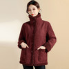 QYM CS25D117麂皮绒皮毛一体棉服外套加绒加厚棉衣方口袋上衣 商品缩略图4