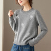 亮片上衣高级感短款女装毛衣，厚款打底衫显瘦洋气CC-27-25269 商品缩略图1