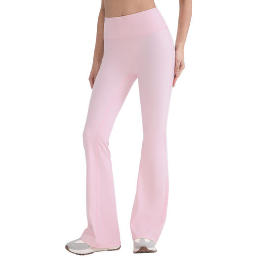 跃牌【欲动春风】系列 零感3.0PLUS瑜伽喇叭裤LULU原纱双66莱卡水磨高腰长裤52319 商品图4