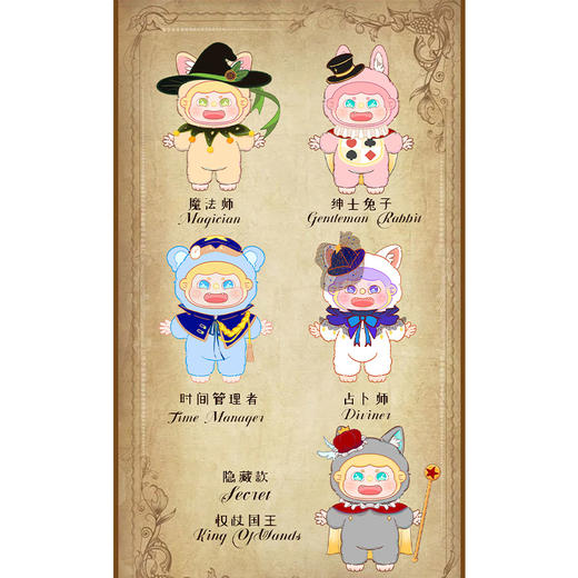 王座契约大体毛绒摆件毛绒盲盒-纪念日百货门店同款168195104 商品图2