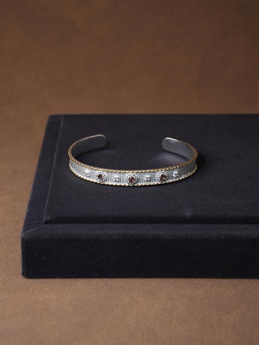 北京仓｜Diaperis Paris-SAO-绍人 银色 碧玺 手镯［法国设计师］ 商品图0