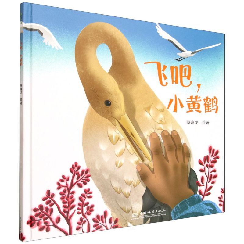 正版  飞吧，小黄鹤 &3480  红滩绿苇间的飞行梦！小黄鹤的辽河口丹顶鹤救助成长 + 自然保护科普绘本