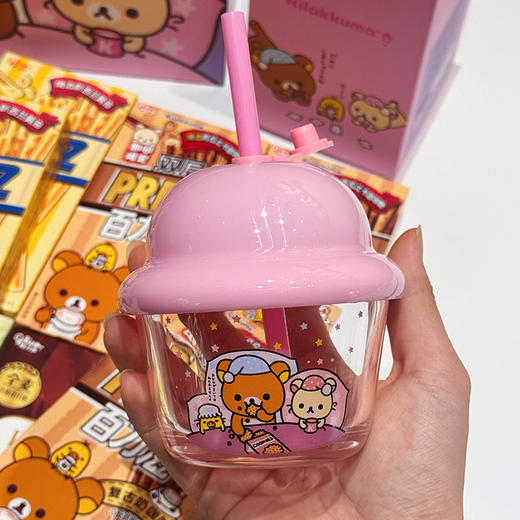 【格力高丨轻松小熊】百力滋轻松小熊mini吸管杯礼盒 商品图1