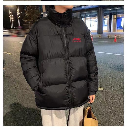 D120219基础款宽松保暖羽绒棉服棉衣外套男女同款 商品图0