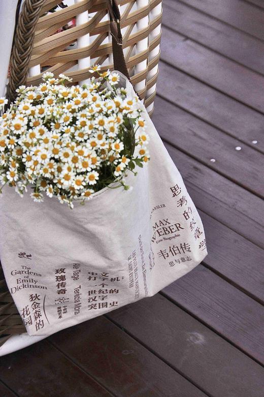 新民说纪念款原创文艺帆布袋 （单肩斜挎 多种背法+厚实布料） 文创  送礼礼品礼物  广西师范大学出版社 商品图3