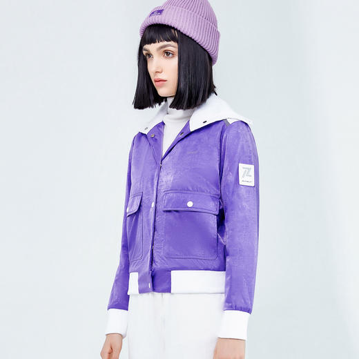 【气凝胶保暖抗寒层填充 隔绝外界严寒】素湃蓝奇热大口袋外套P315 里衬银巢反射内里 全面锁热内部热量 商品图5