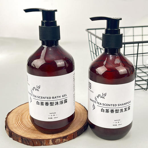 酒店专用白茶香型洗发水沐浴露宾馆民宿浴场洗护用品大桶补充装 商品图2