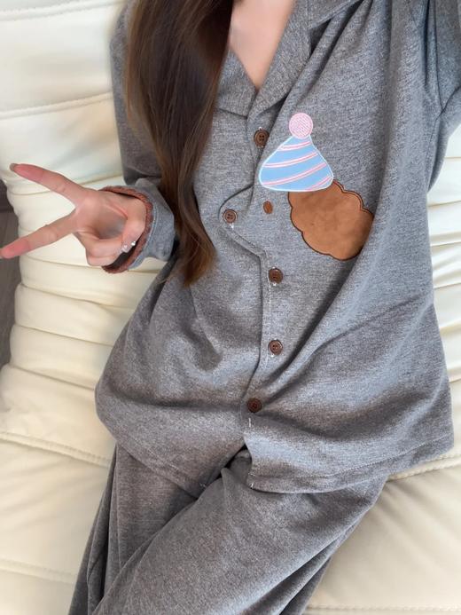 <曾小咸推荐> 趣味狗绵羊绒家居服套装 日常159/套  商品图7