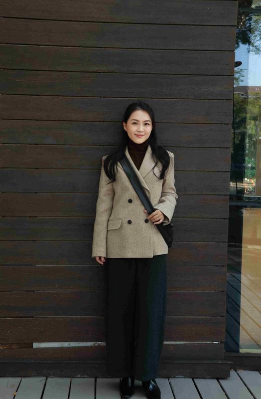 柏林纪事|复古双排扣羊毛西服 商品图3