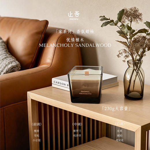 【止吾家系列香薰蜡烛】 胖东来同款  香薰蜡烛 室内持久留香 家用高级感香氛 商品图2