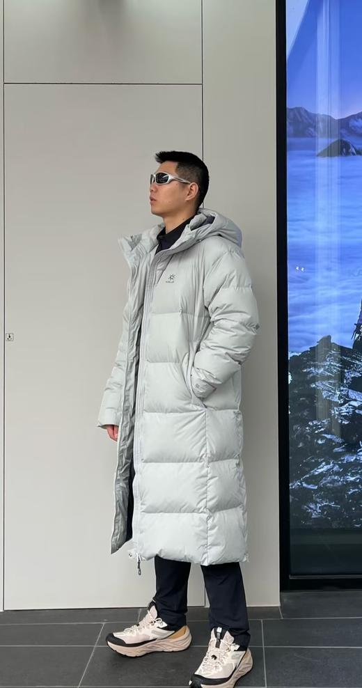 男女同款代工厂进出专柜大爆款凯乐石惠斯勒长款鹅绒服 商品图7