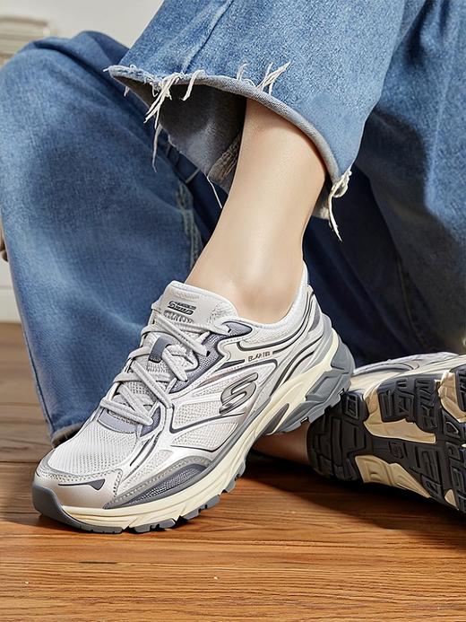 【云粉节】【5折】7楼斯凯奇Skechers 女鞋轻便休闲运动鞋150710-SIL吊牌价699元现价349元 商品图2