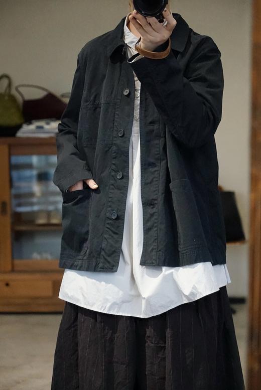 Manuelle guibal中长款阔形衬衣 商品图10