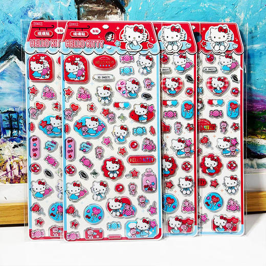 凯蒂闪闪琉璃贴卡通贴纸-纪念日百货门店同款167994107 商品图1