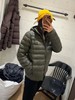 D120208冬季新品轻薄款连帽小标羽绒服外套男女同款 商品缩略图8